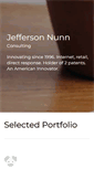Mobile Screenshot of jeffersonnunnconsulting.com